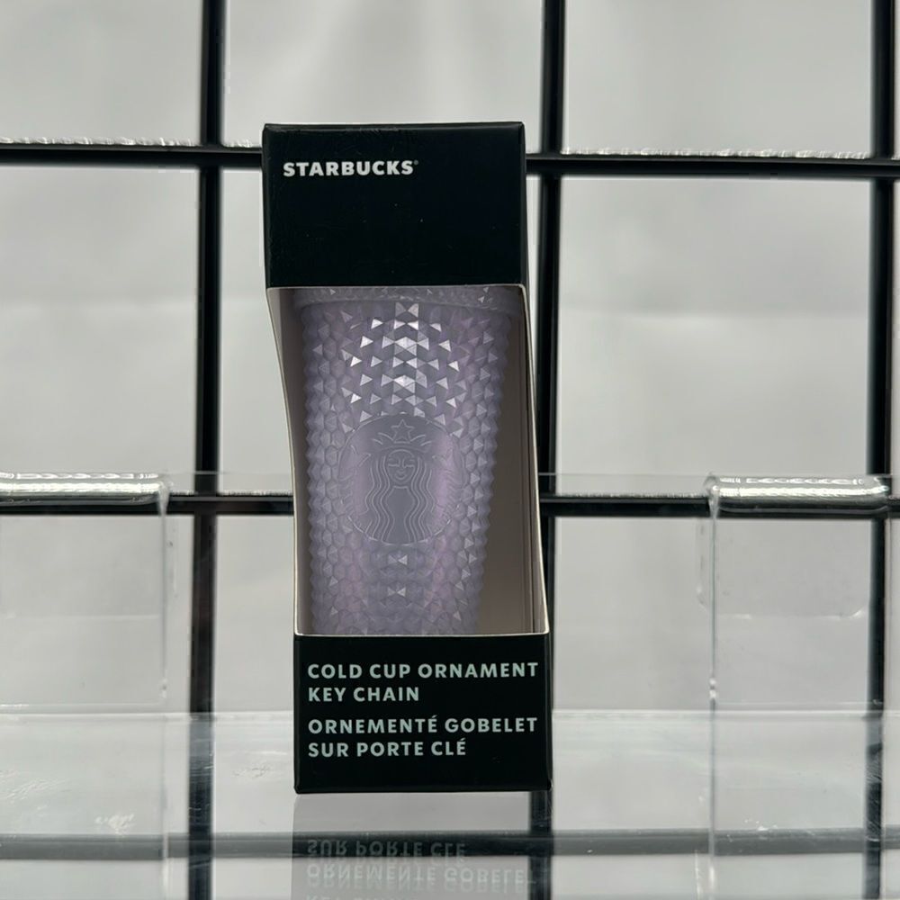Discontinued Starbucks cup keychains-lavender